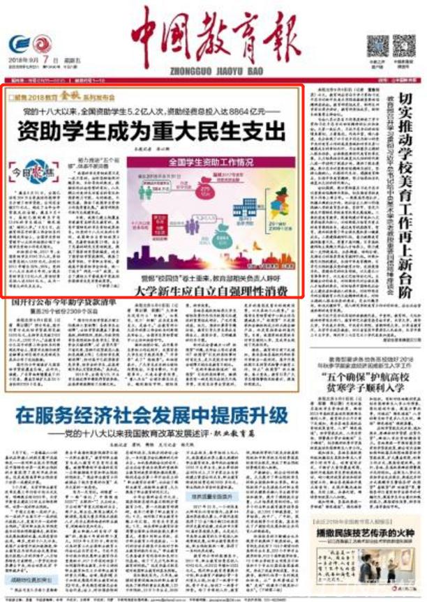 中国教育报、中国青年报头版聚焦西安交大大数