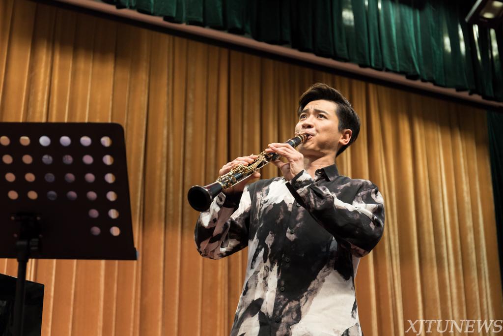 王弢2017年《生命的律动》单簧管独奏音乐会在交大上演